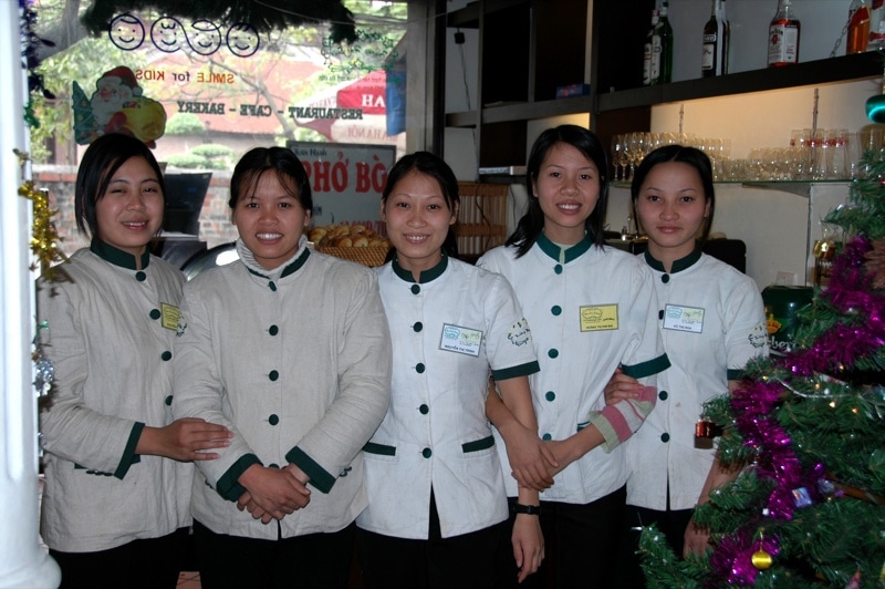 Smile Cafe's Staff - Hanoi