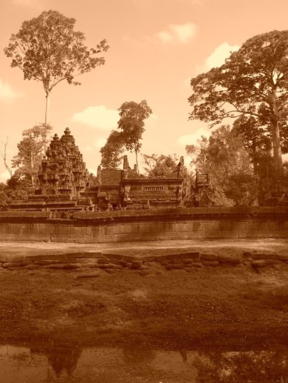 Banteay Srey Temple as part of Angkor Temples, Cambodia