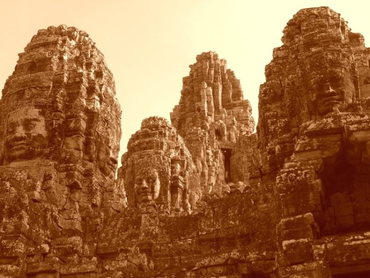 Bayon in the Late Afternoon