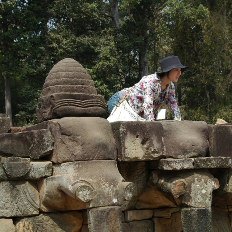 Tourist - Angkor Cambodia