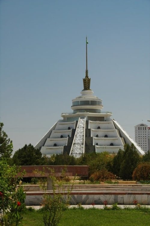 Ashgabat Architecture, Five Legs - Ashgabat, Turkmenistan