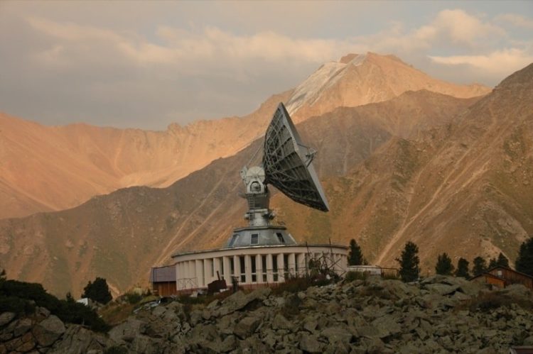 Satellite Dish at Tian Shan Observatory - Almaty, Kazakhstan