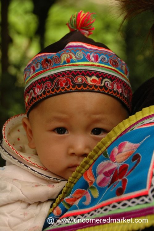 Hani Baby in Traditional Dress - Yuanyang