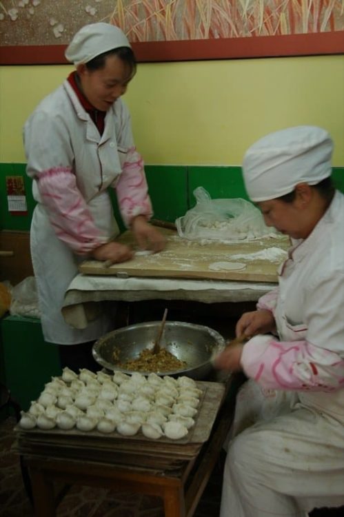 Jiaozi (Chinese Dumplings) - Qingdao, China