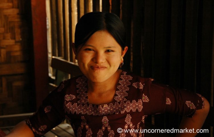 Cute Burmese Woman
