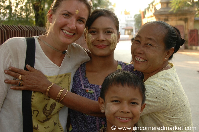 Friendly Burmese Family