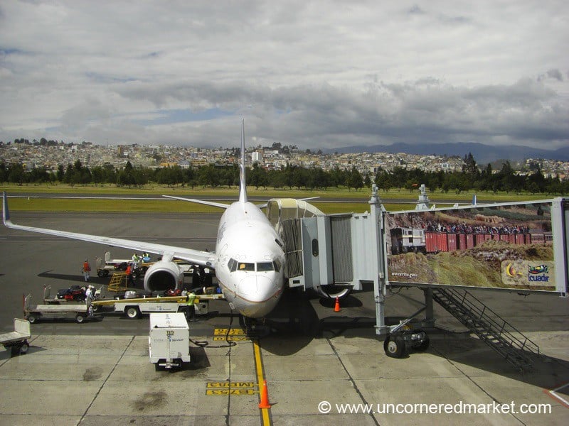 Arrival in Quito, Ecuador