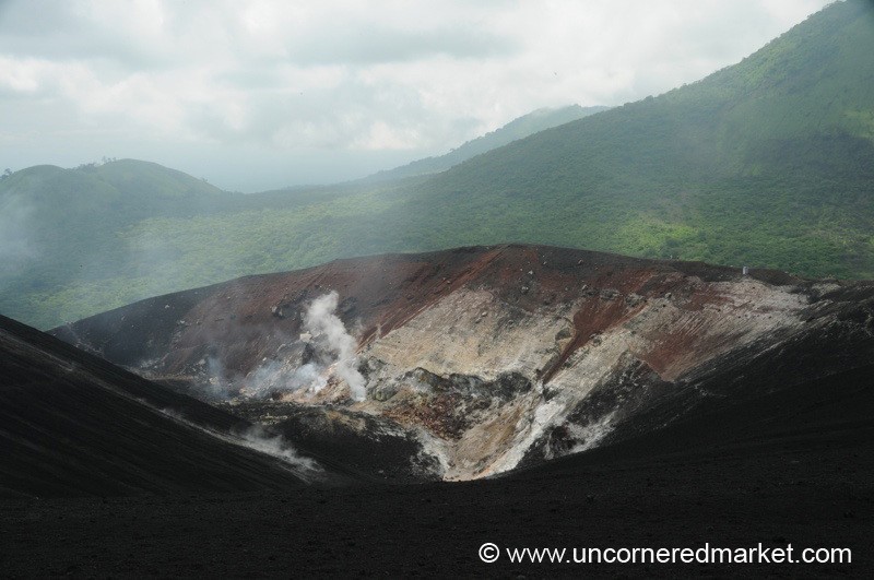 Cerro Negro Volcano Crater, Nicaragua