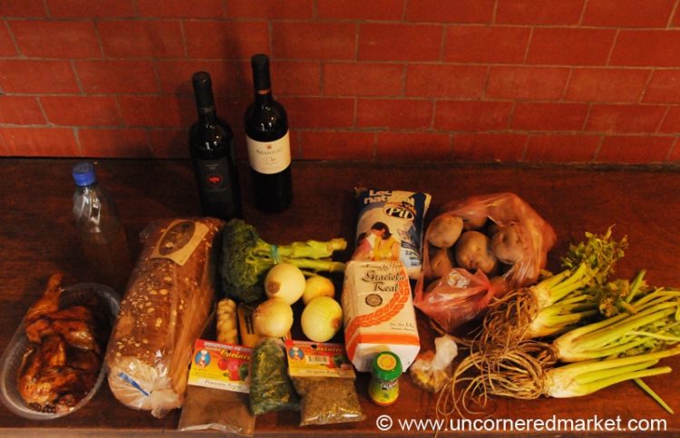 Thanksgiving Feast Ingredients