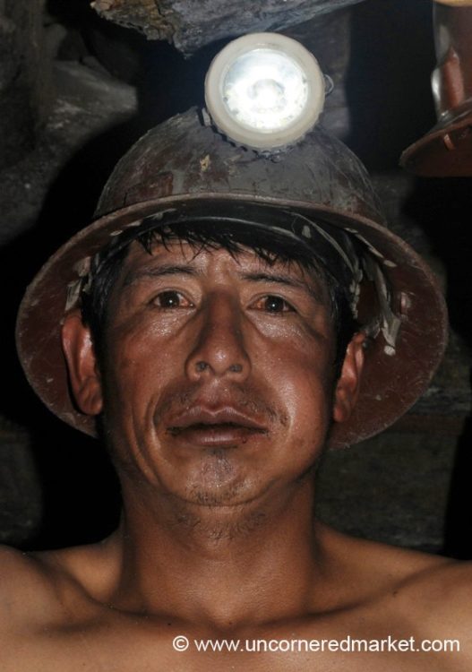 Portrait of a Miner - Potosi