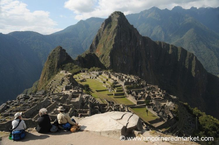 Relaxing at Machu Picchu - Peru