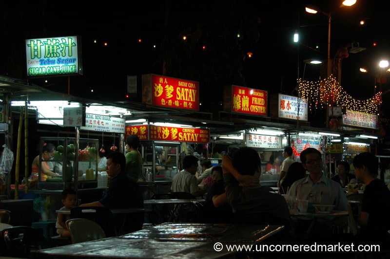 Penang street food at Gurney hawker center