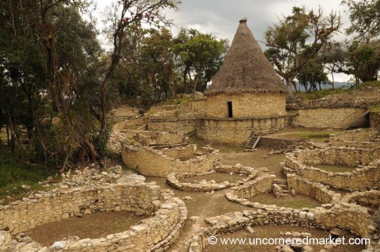Pre-Incan ruins of Kuelap near Chachapoyas, Peru.