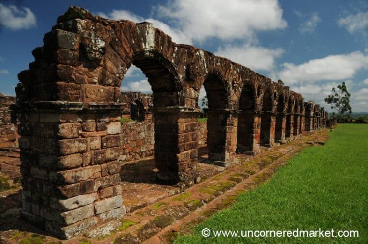 UNESCO site of Jesuit Ruins in Trinidad and Jesus, Paraguay