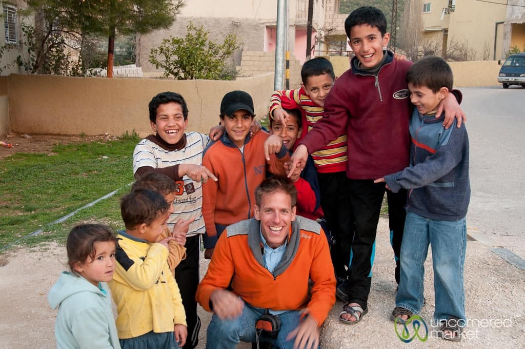 Hanging With the Kids of Rasun, Jordan