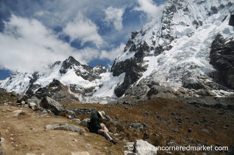 Taking a Break - Day 2 of Salkantay Trek, Peru