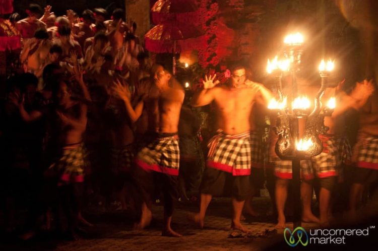 Kecak Performers - Ubud, Bali