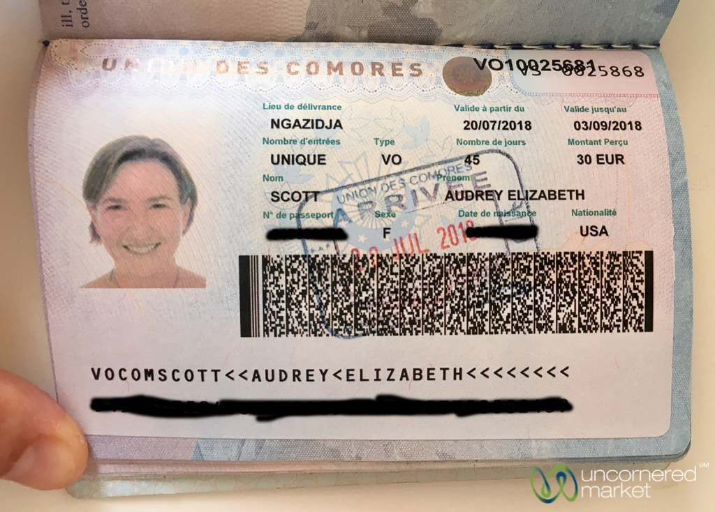 Safety Passport Tips, Keep a Copy of Your Visa