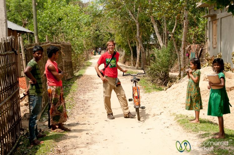 Dan Visiting Bangladeshi Village 