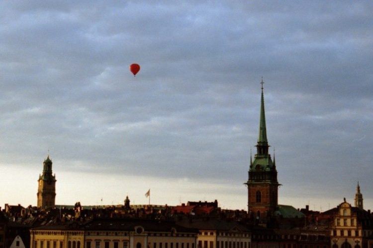 Balloon over Stockholm