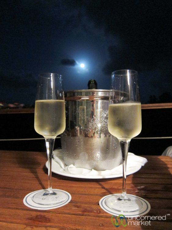 Champagne Under Full Moon - Riviera Maya