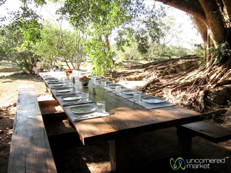 Lunch at Xochempich Cenote - Yucatan