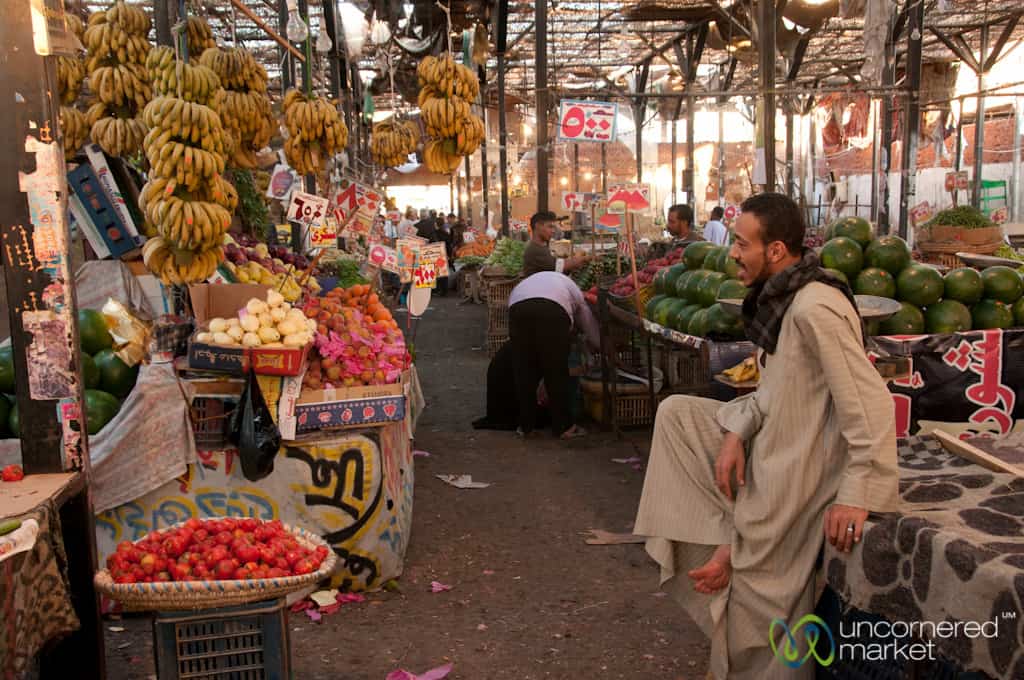Hurghada Market in Egypt