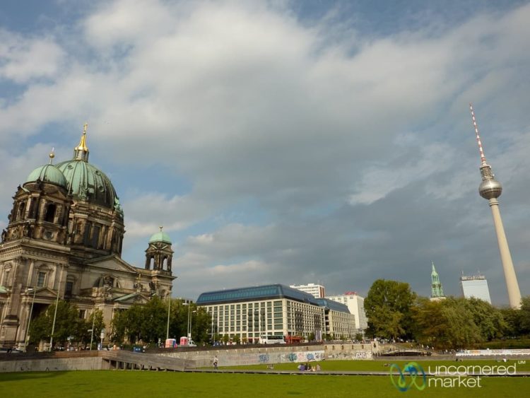 Berlin Cathedral and TV Tower in Mitte