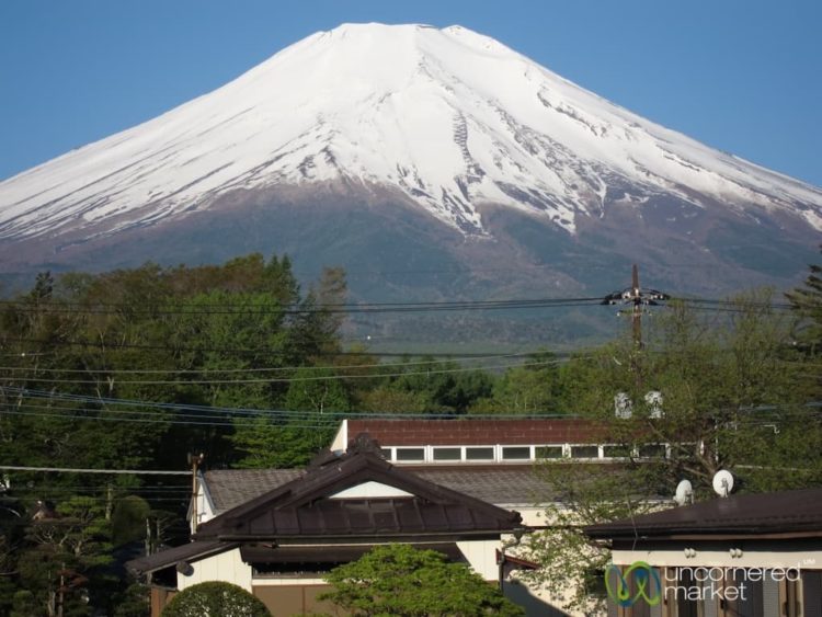 View of Mount Fuji - Yamanaka-ko, Japan