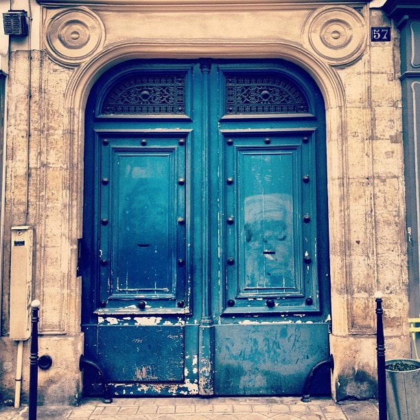 Favorite doorway Belleville Paris