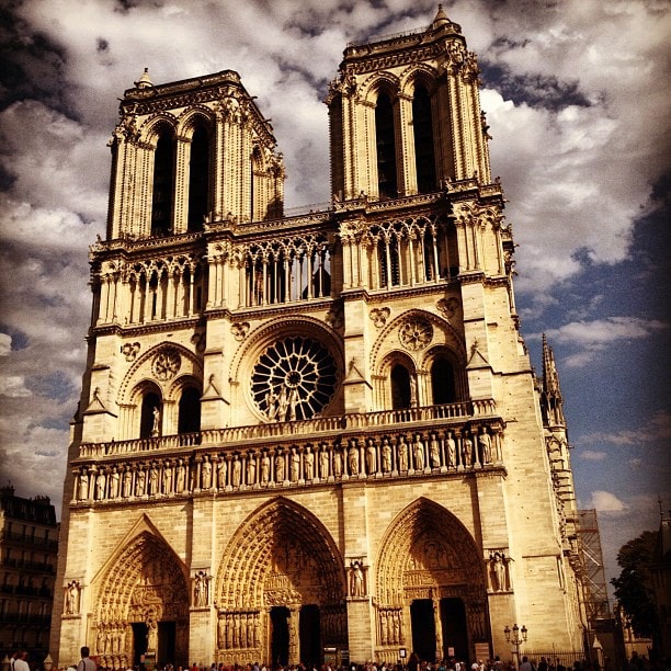 Notre Dame skyporn Paris