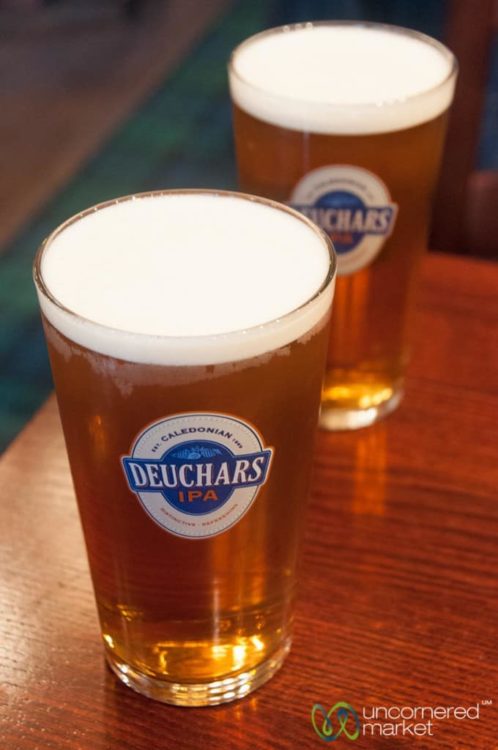 Deuchars IPA, Scottish Beer - Edinburgh, Scotland