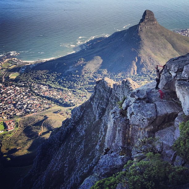 Table Mountain wa view of Lion's Head