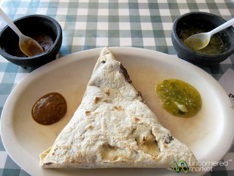 Oaxaca Food, Tetelas