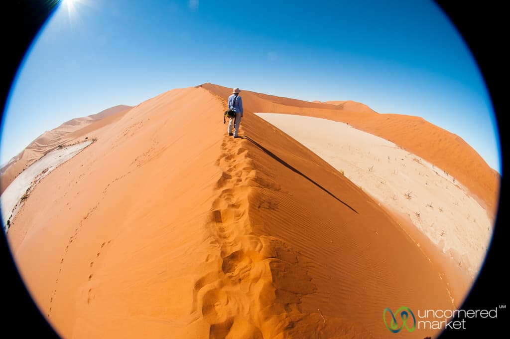 Namibian dunes at Namib-Naukluft National Park