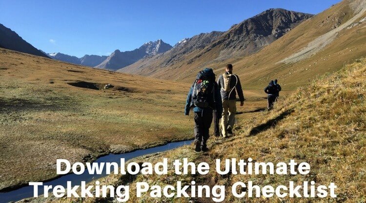 Ultimate Trekking Packing checkList