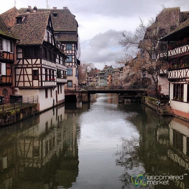 La Petite France Canal and Architecture - Strasbourg, France