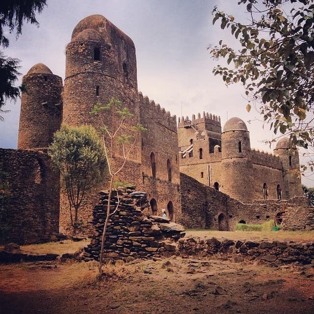 Fasiladas' Palace in Gondar, Ethiopia