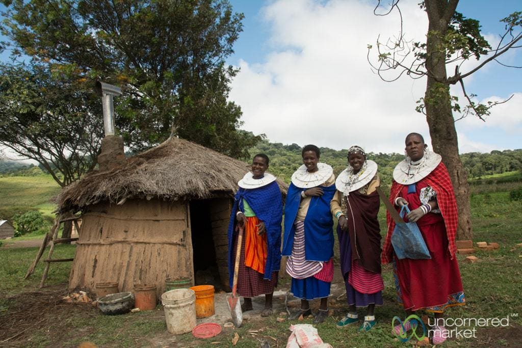 Maasai Clean Cookstove Installation Team
