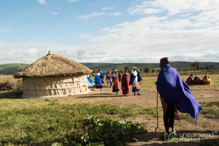 Maasai Village, Warriors and Women - Northern Tanzania