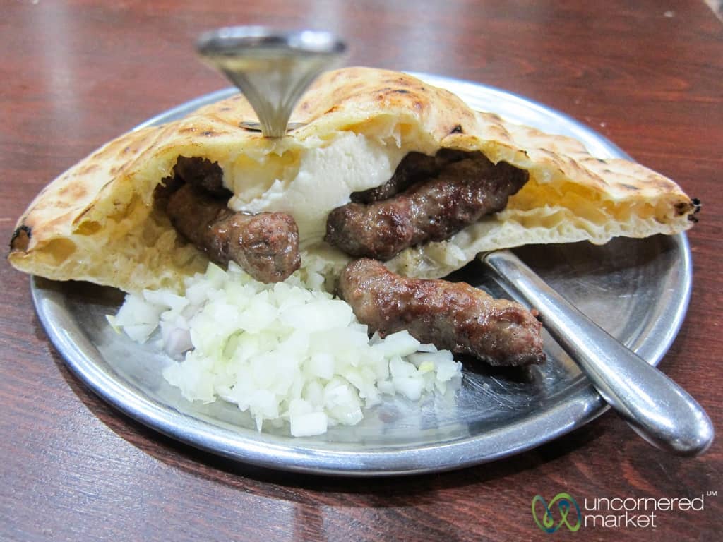 Bosnian Street Food in Sarajevo