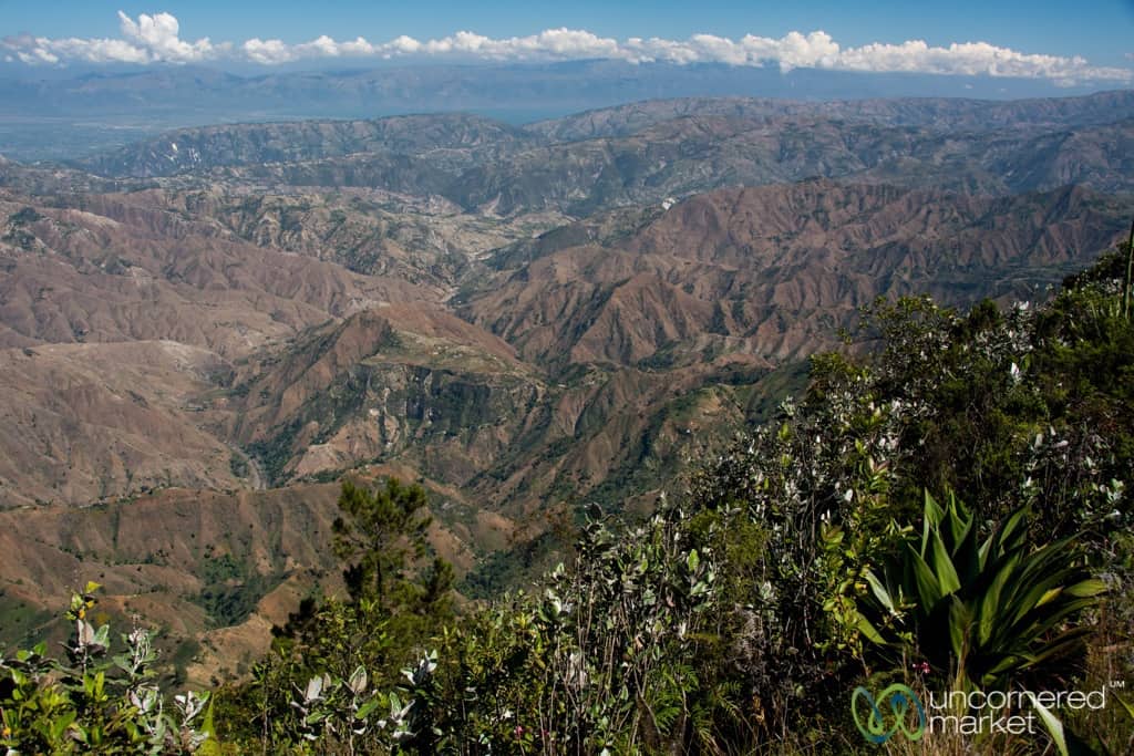 View from Pic Cabayo in Parc Nacional la Visite - Haiti