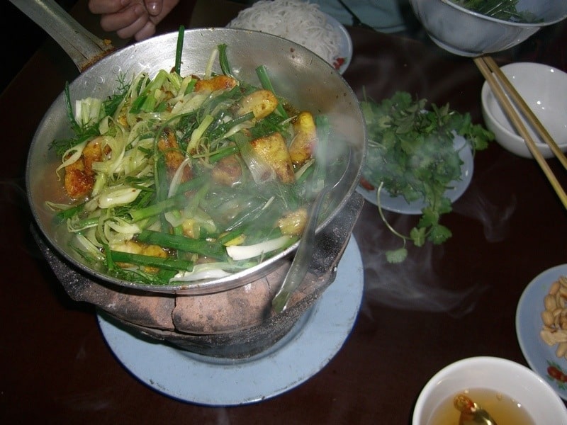 Hanoi Street Food, Fish with Turmeric