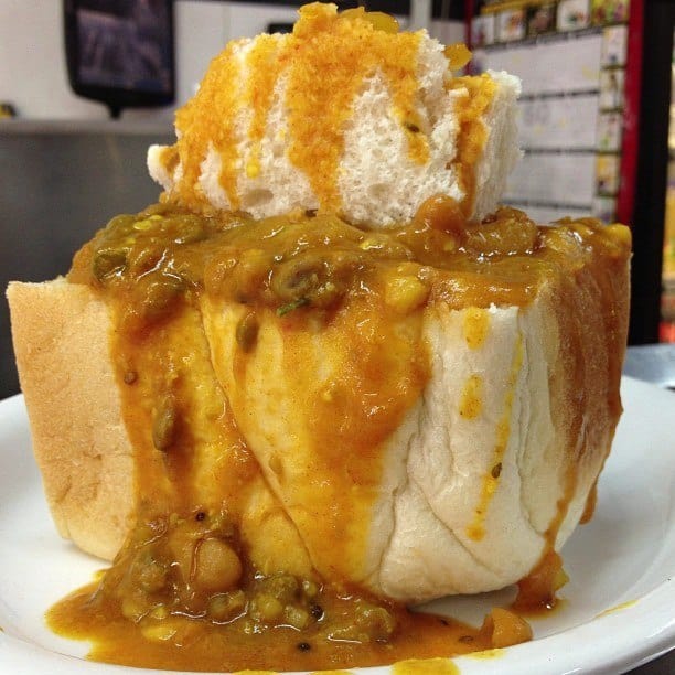 South Africa Street Food, Bunny Chow in Durban