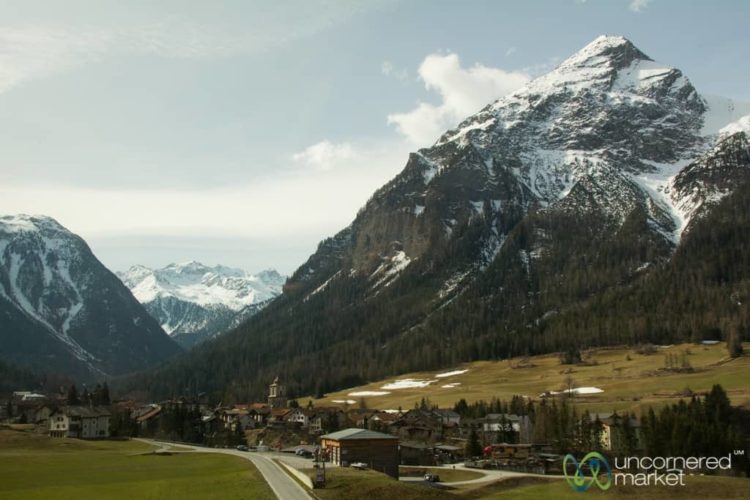 Filisur Village, Bernina Express Train Views - Switzerland