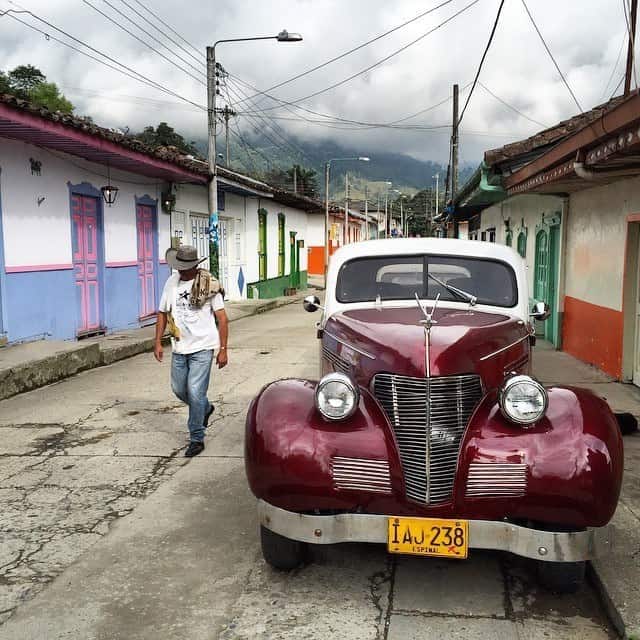 Back streets of Salento, Colombia