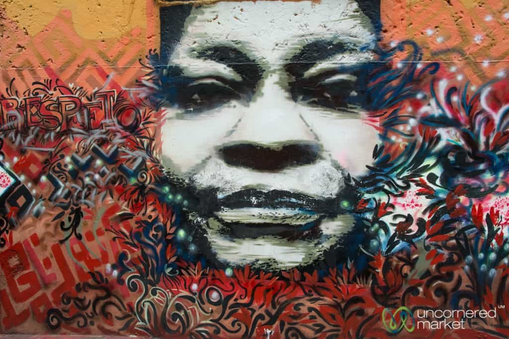 Street Art in Candelaria, Bogota - Colombia
