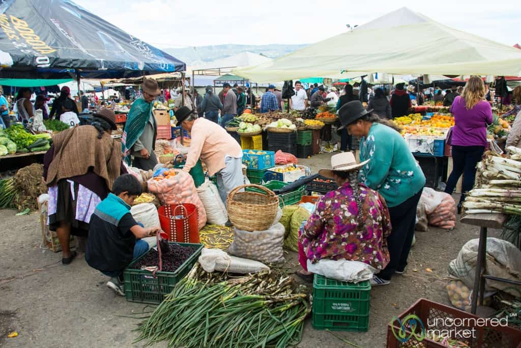 Saturday Market in Villa de Leyva - Colombia