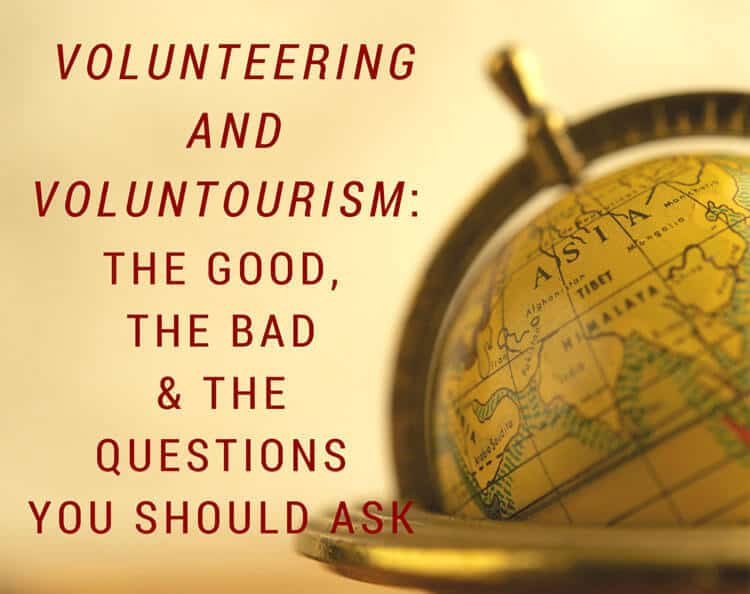 Ethical volunteering