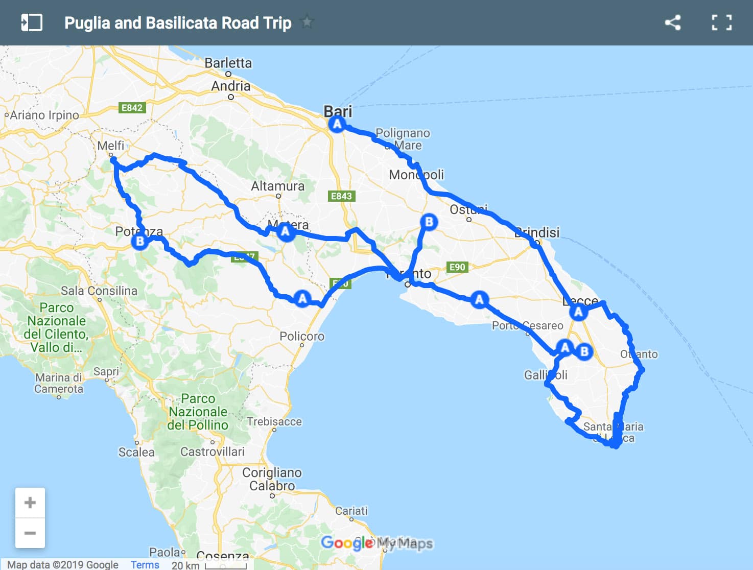 Puglia Road Trip Itinerary